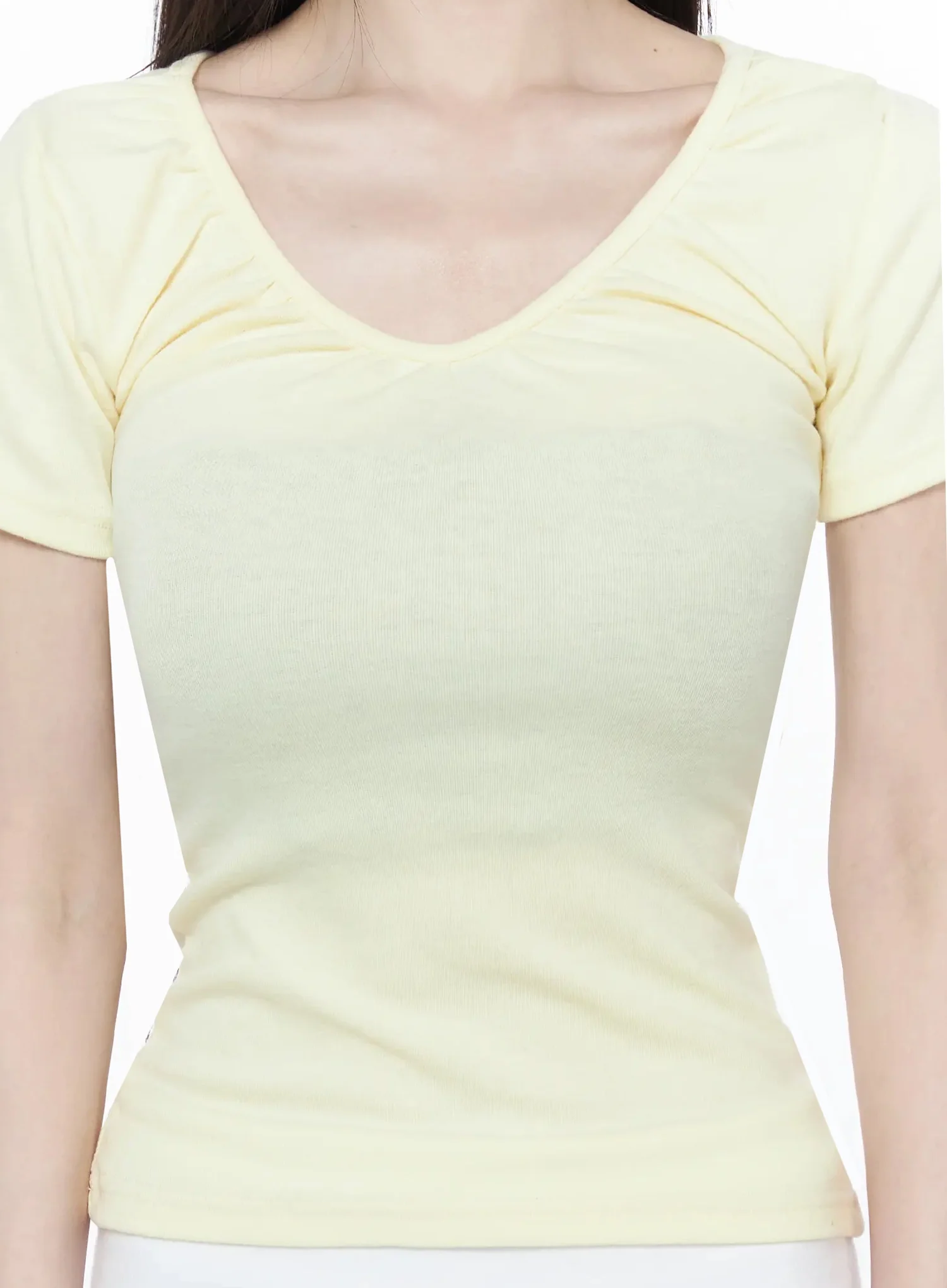 V-Neck Ruched Top IU512 - Image 5