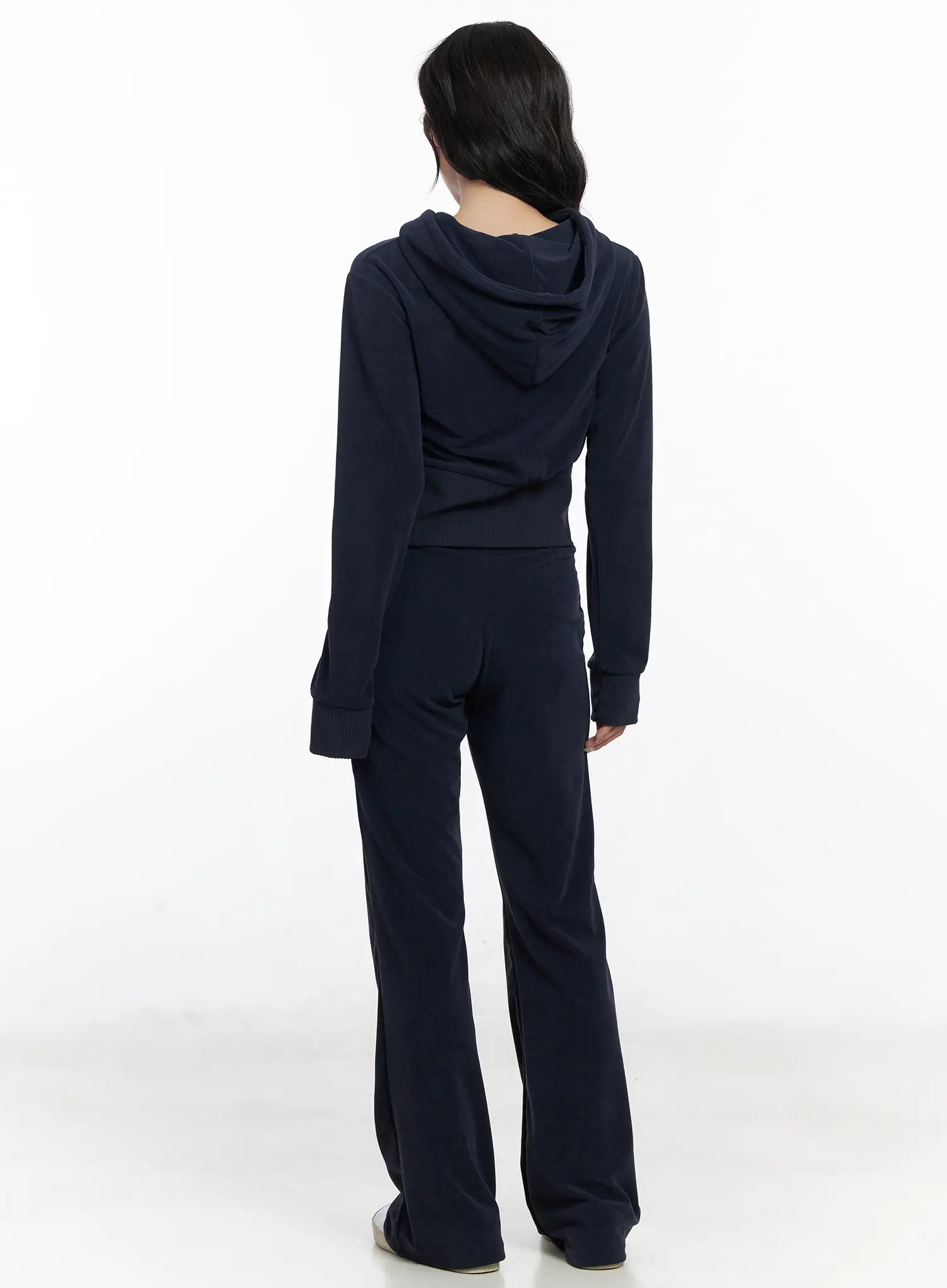 Velour Bootcut Track Pants CJ526 - Image 7