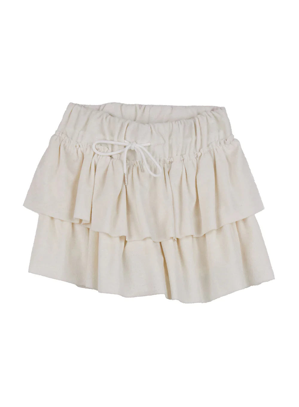 Velvet Ruffle Mini Skirt CJ508 - Image 8