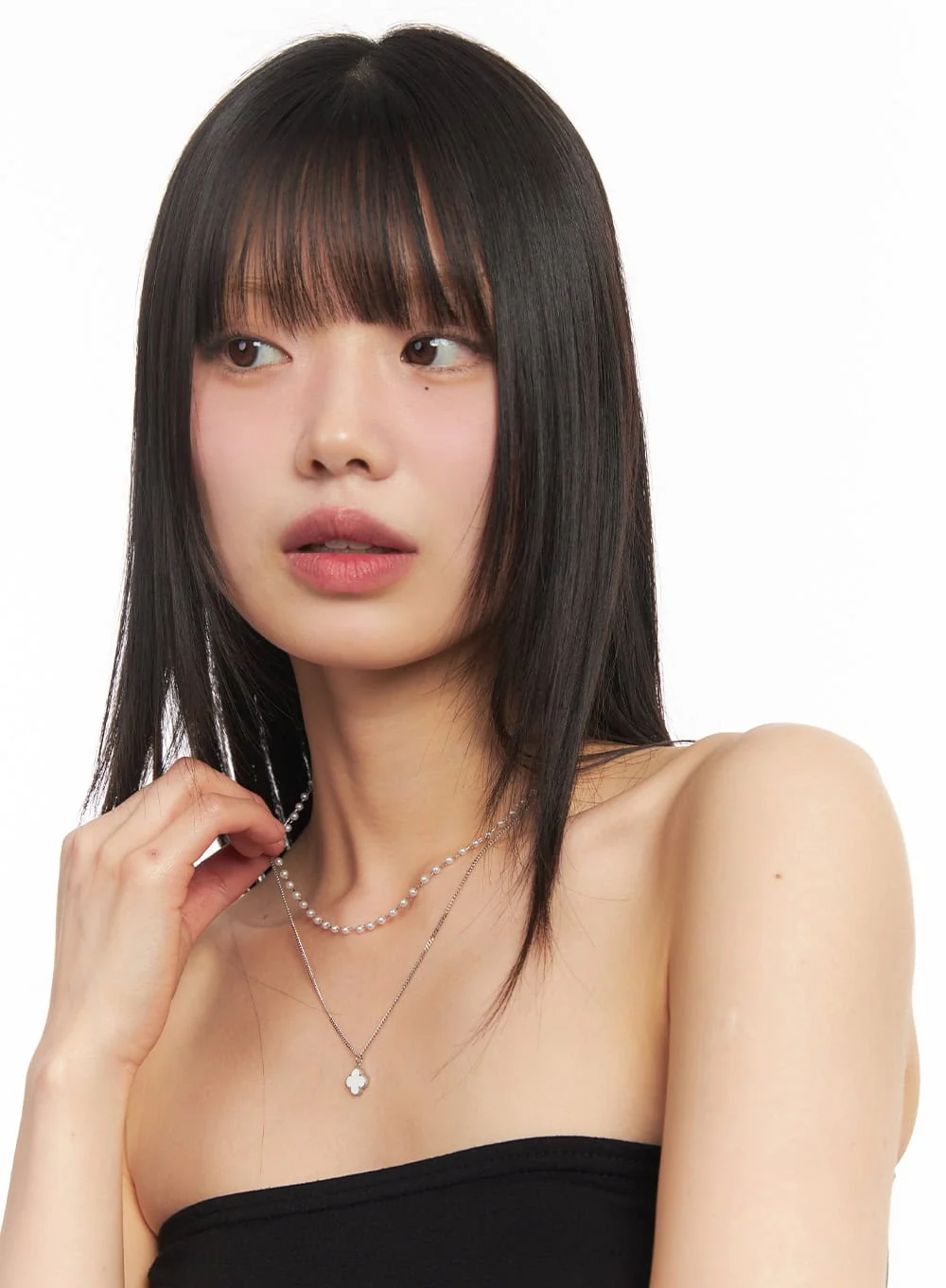 Verona Double Layer Necklace IM531 - Image 3