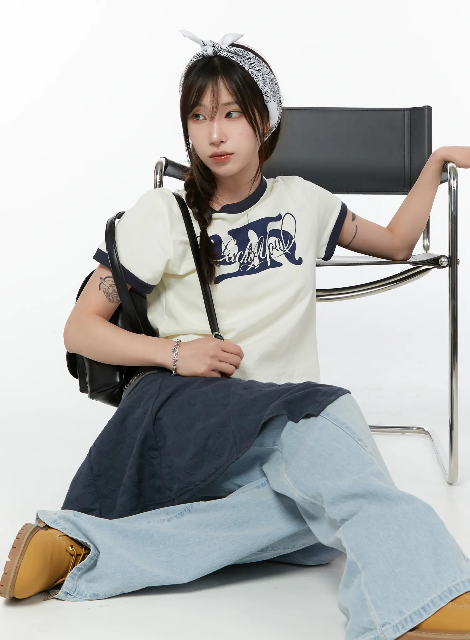 Vintage Print T-Shirt CY515