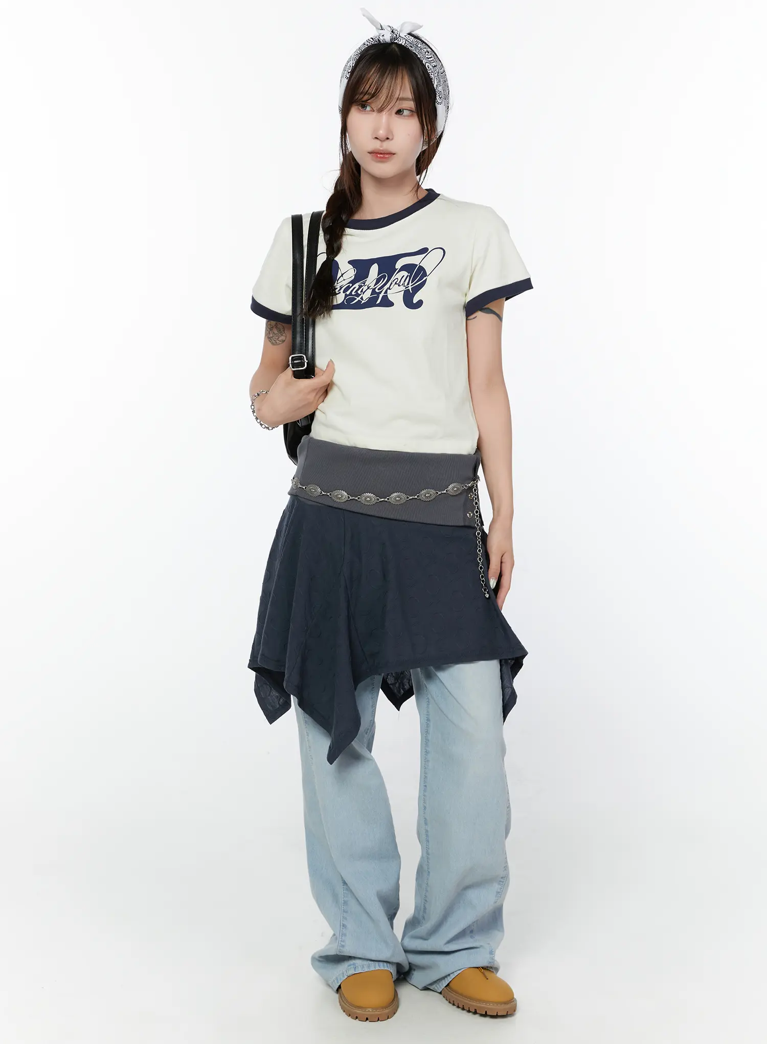 Vintage Print T-Shirt CY515 - Image 3