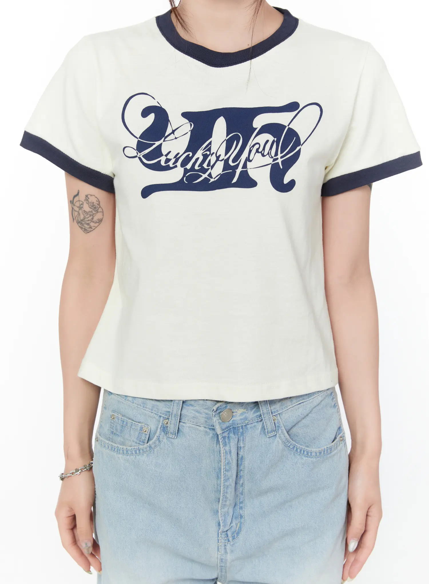 Vintage Print T-Shirt CY515 - Image 5