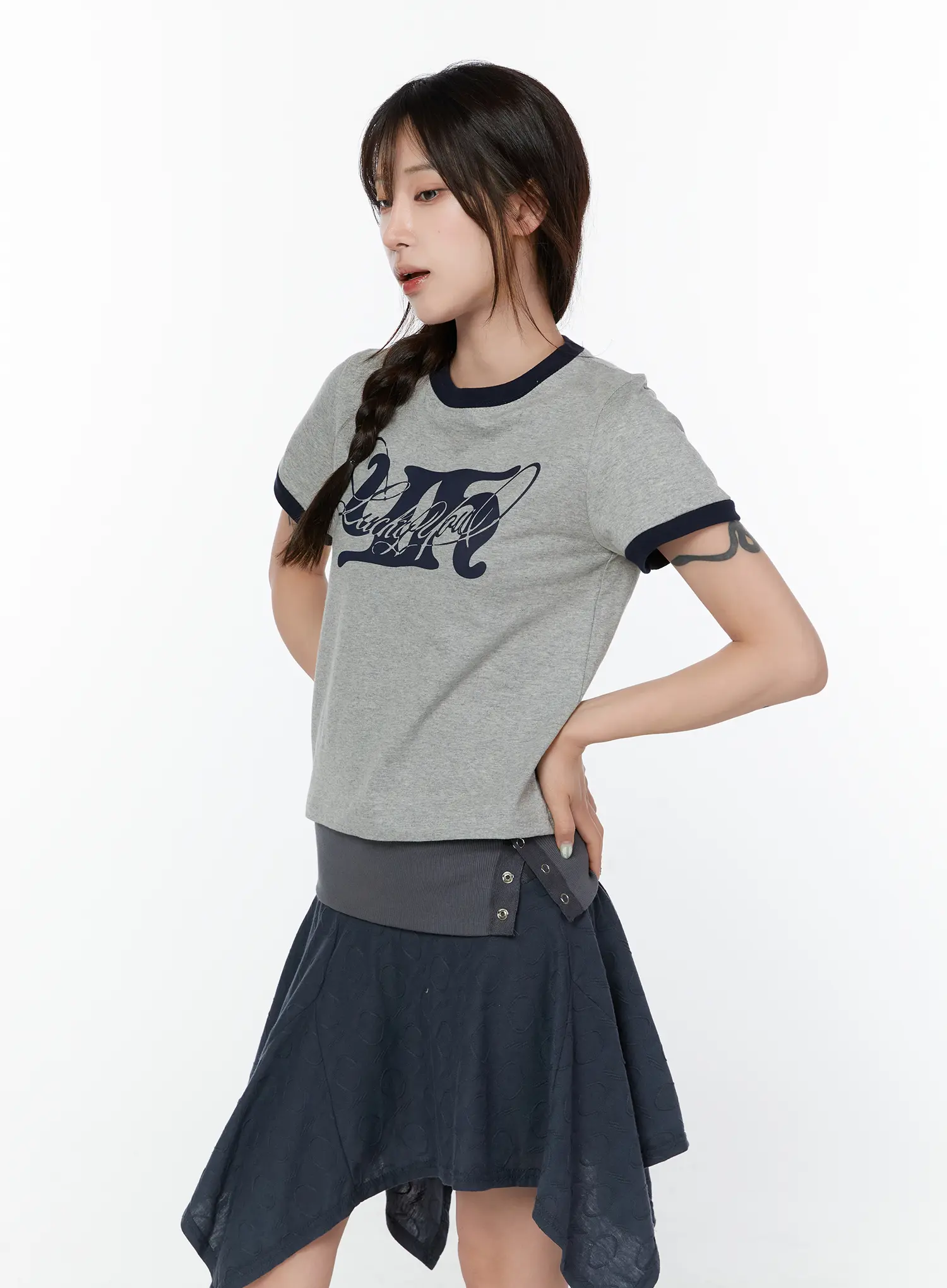 Vintage Print T-Shirt CY515 - Image 6