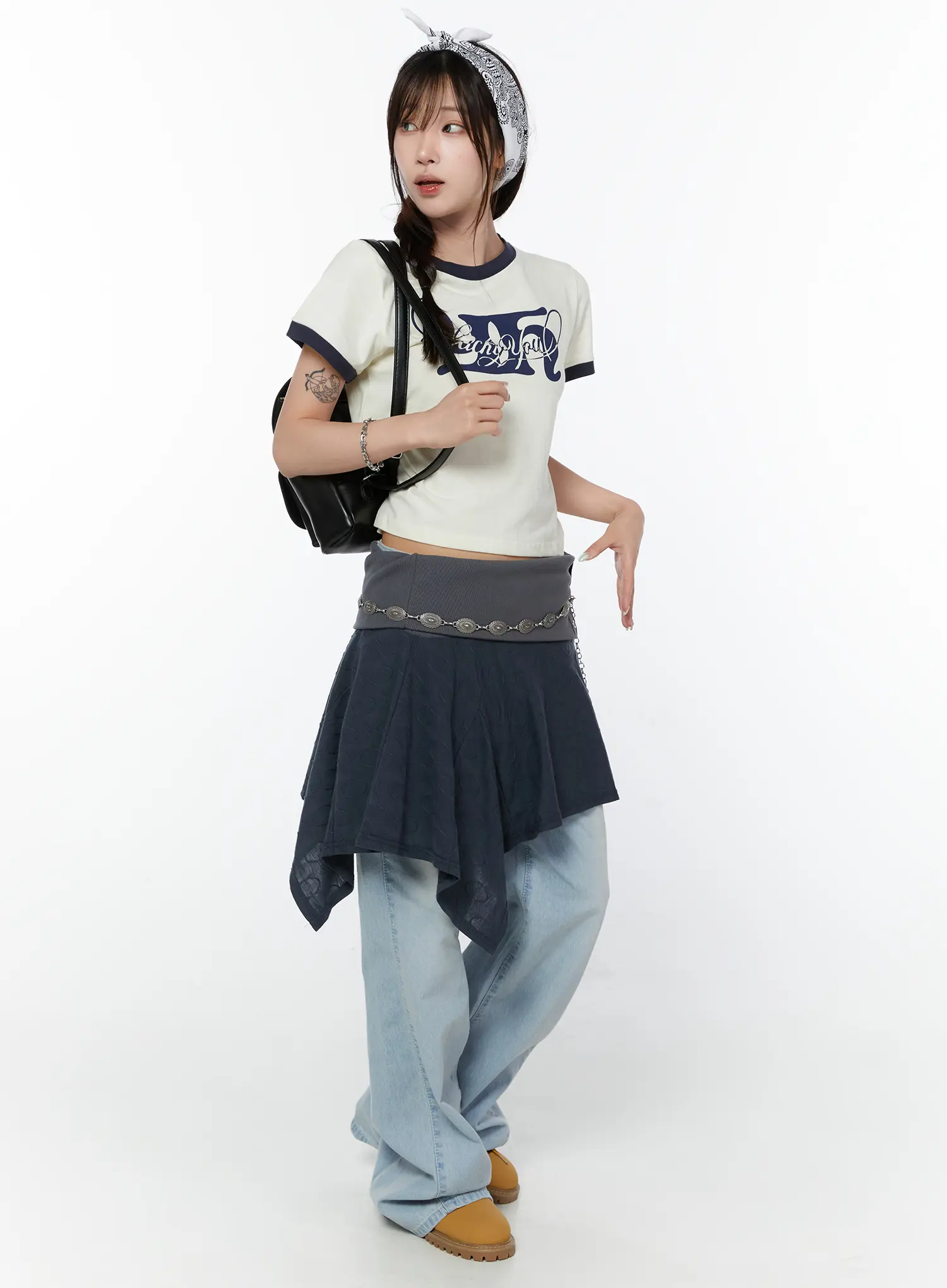 Vintage Print T-Shirt CY515 - Image 7