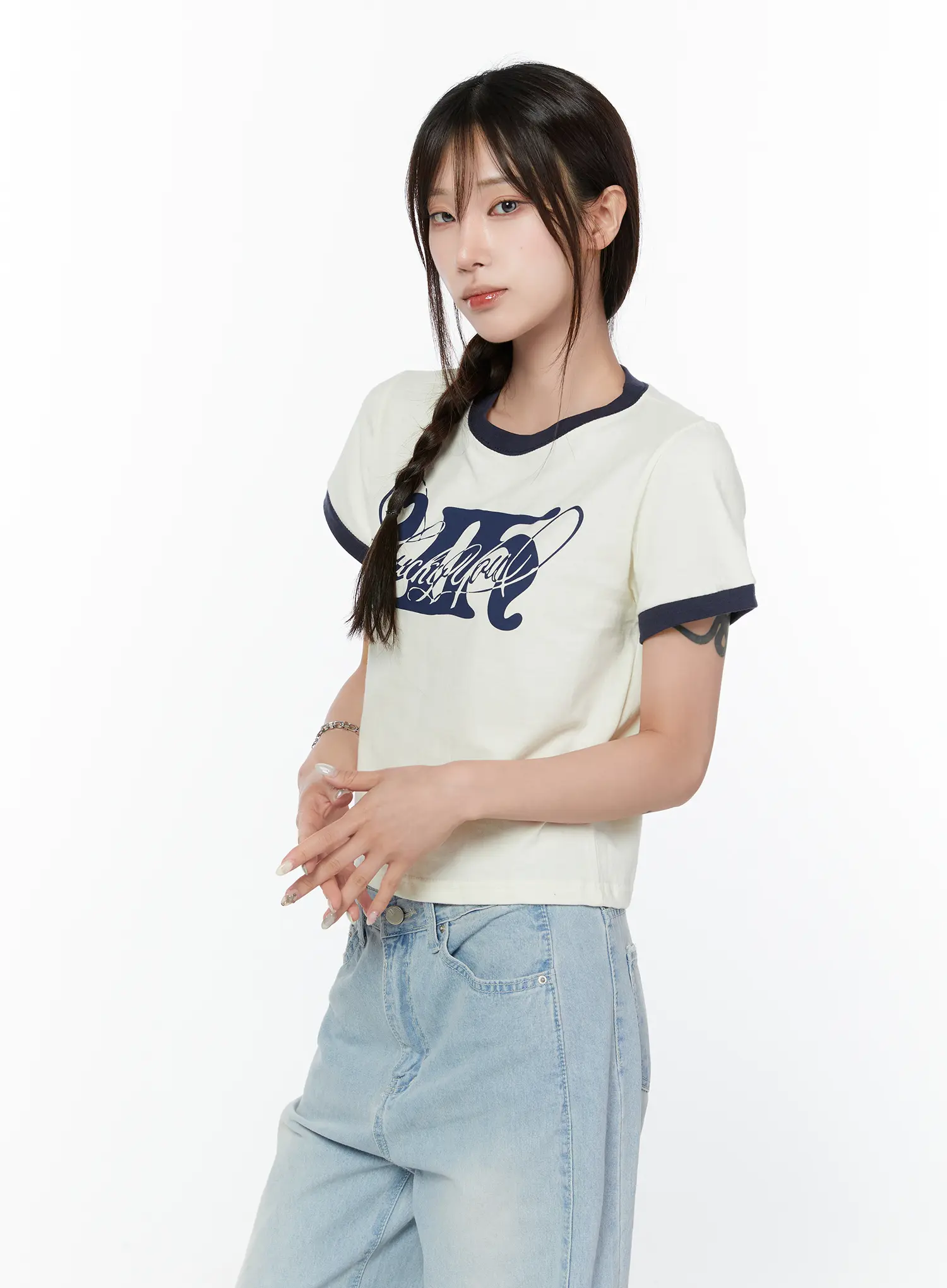 Vintage Print T-Shirt CY515 - Image 8
