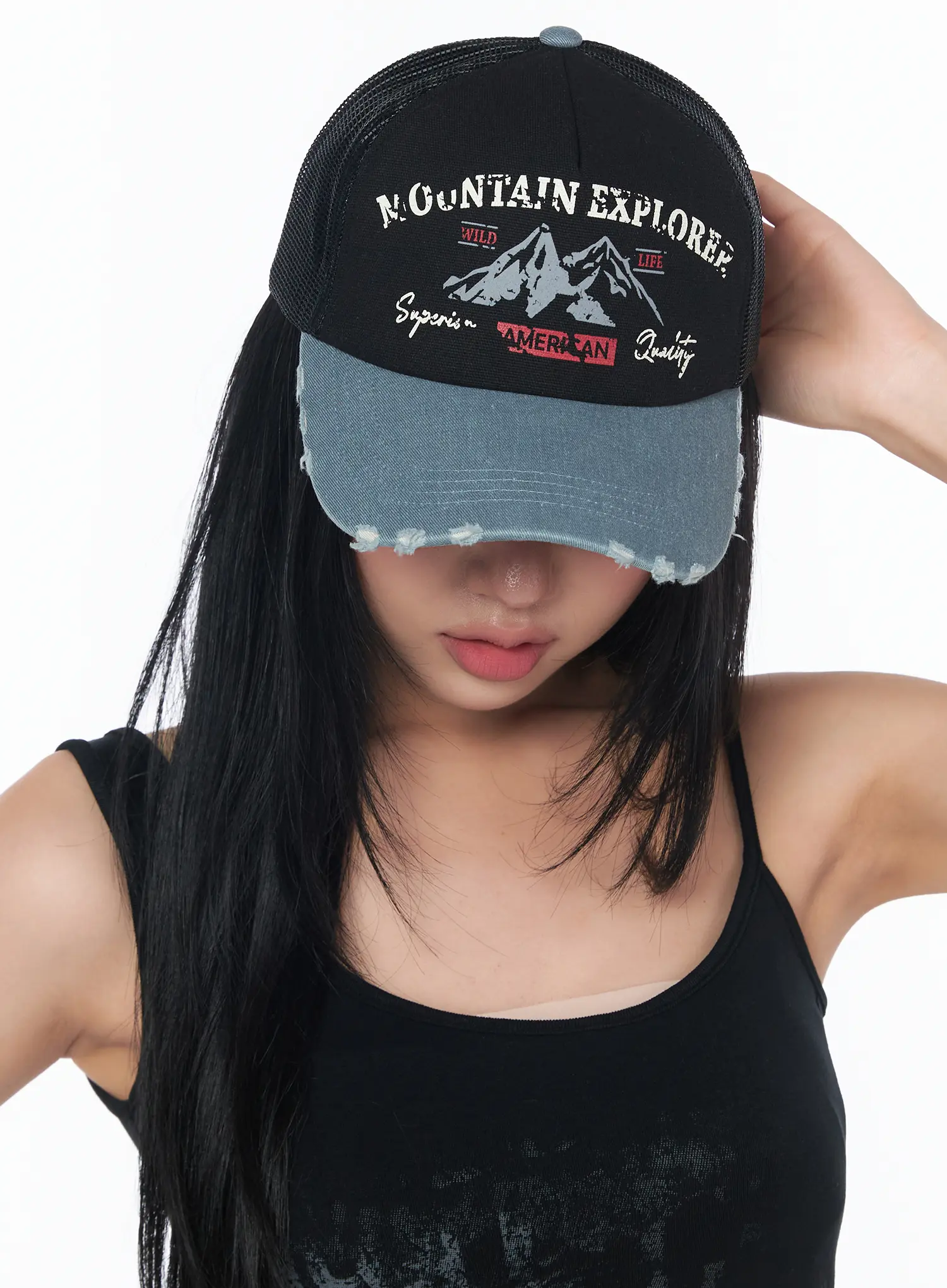 Vintage Style Denim Hat CY513