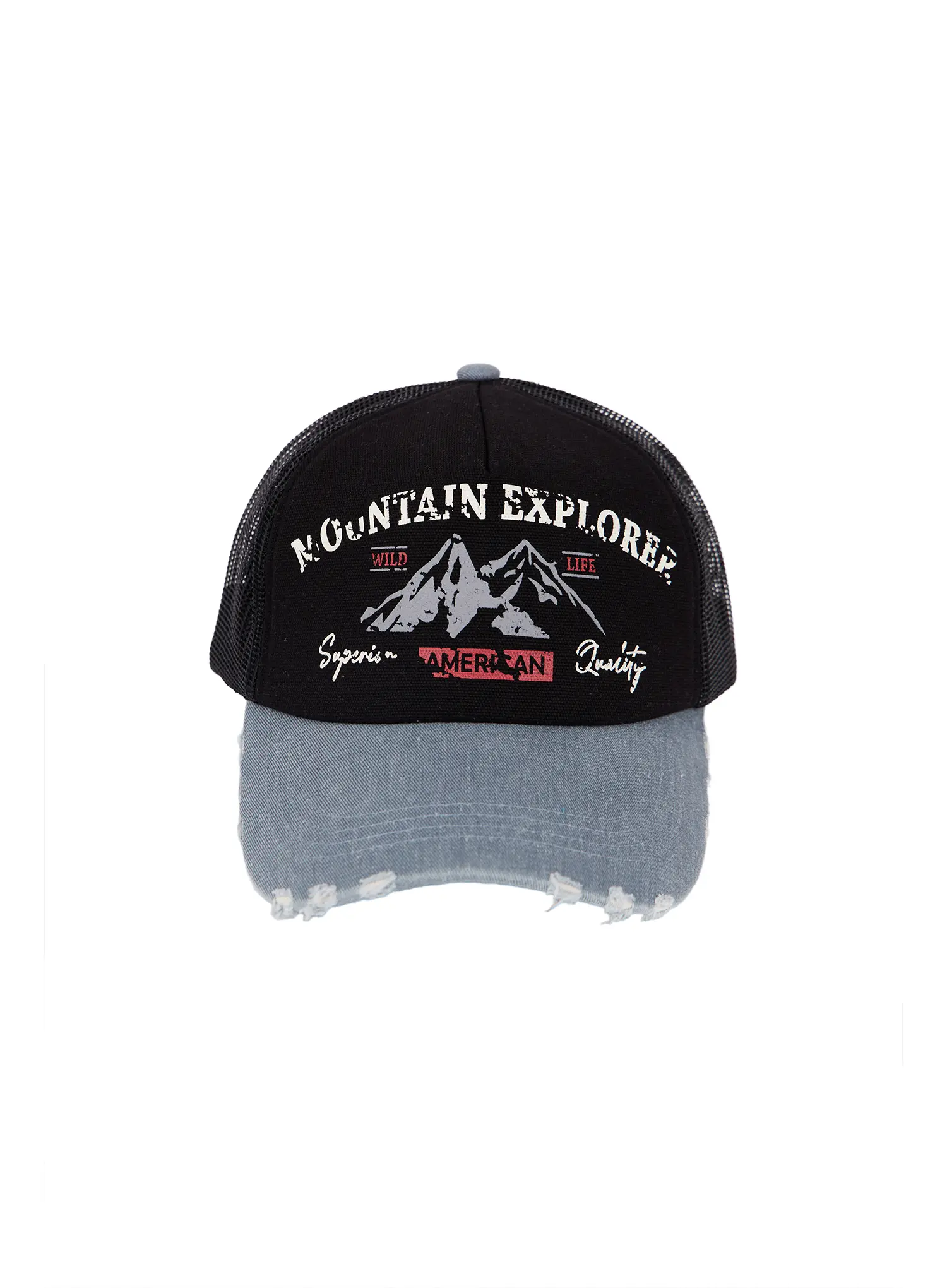 Vintage Style Denim Hat CY513 - Image 9