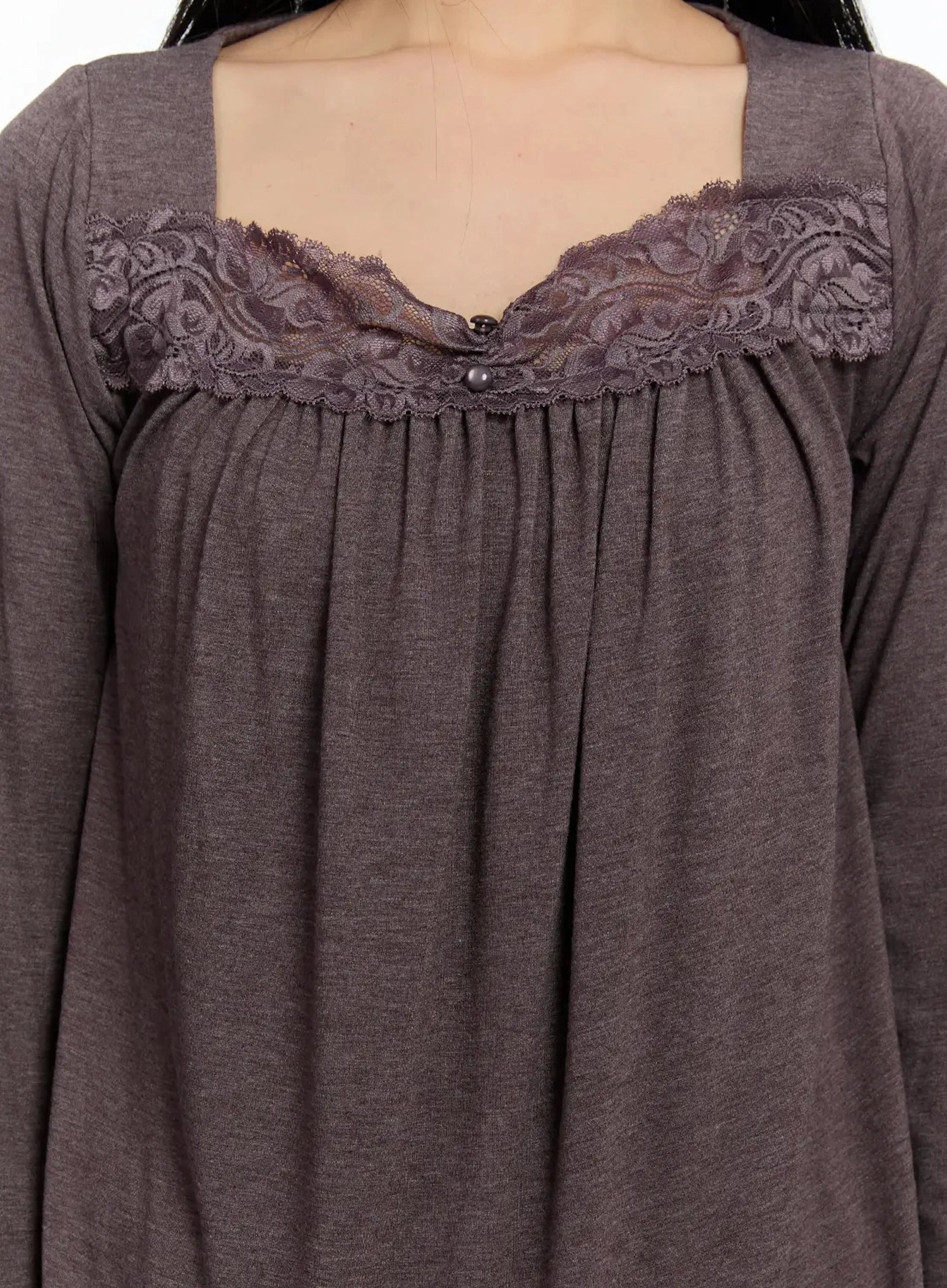 Vintage Style Lace Blouse IM509 - Image 3