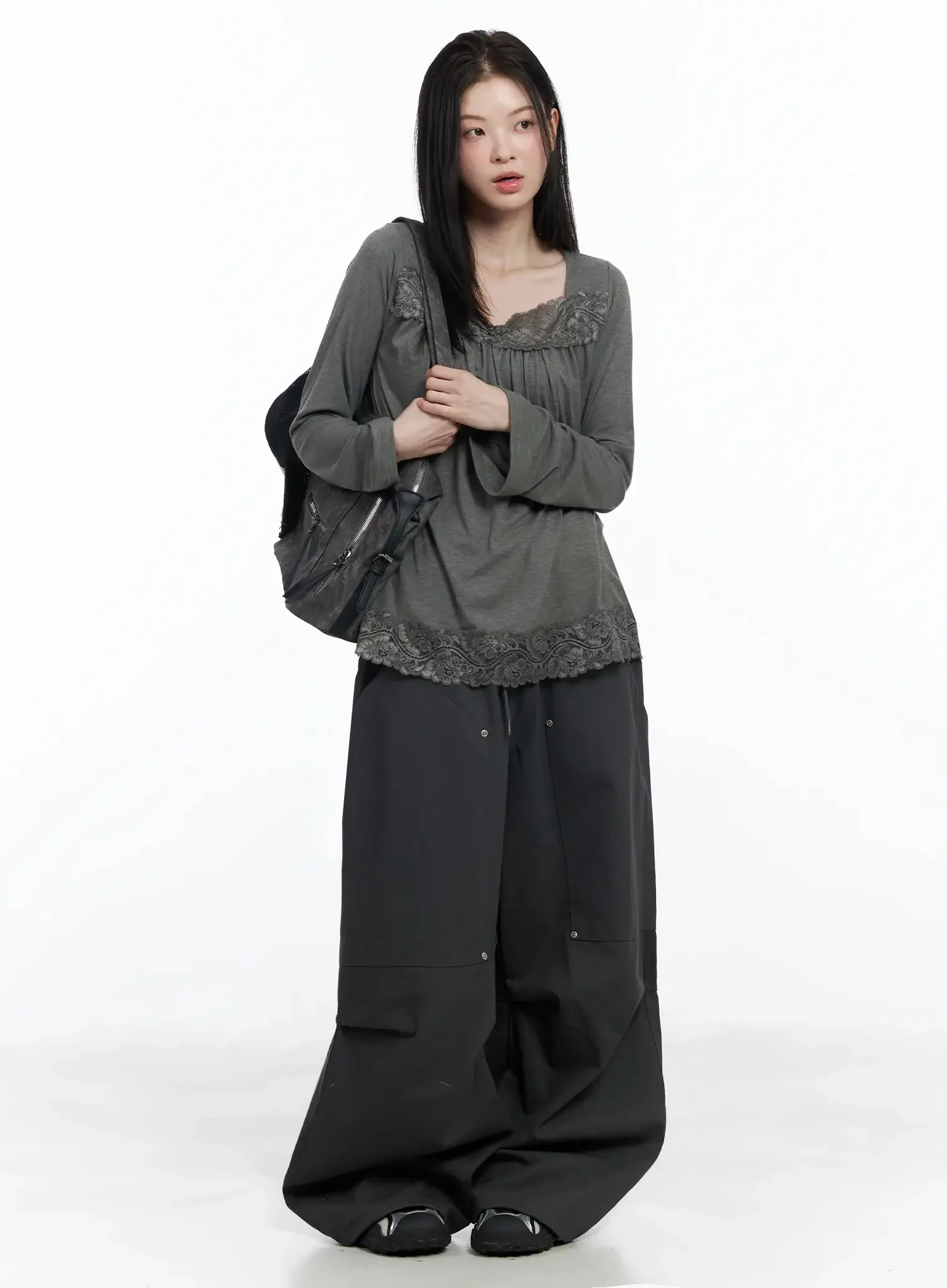 Vintage Style Lace Blouse IM509 - Image 5