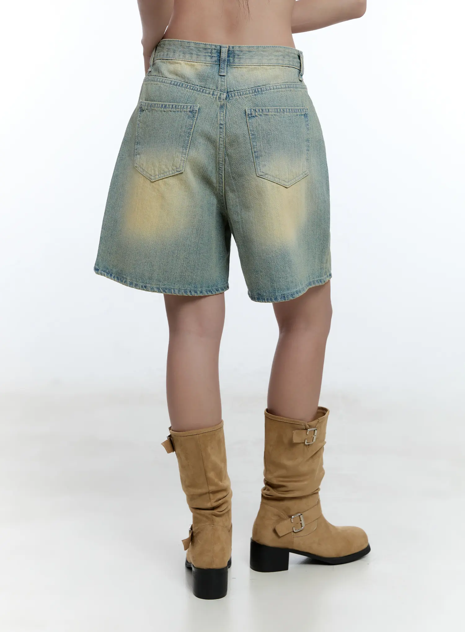 Vintage Wash Jorts CU527 - Image 5