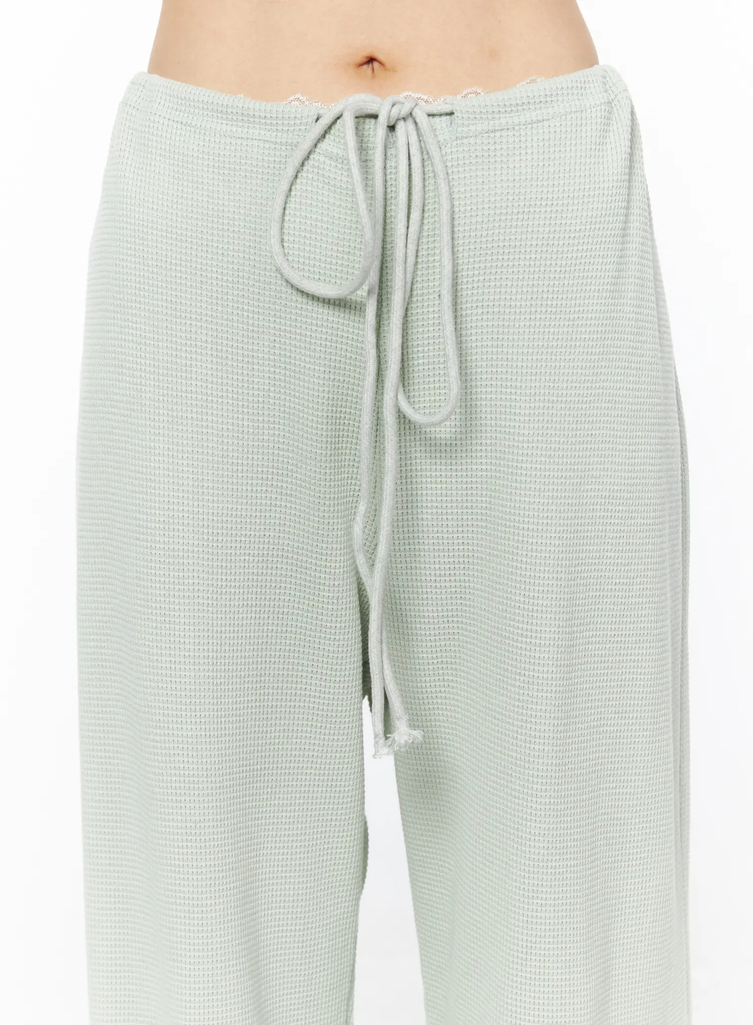 Waffle Graphic Print Sweatpants CU511 - Image 3