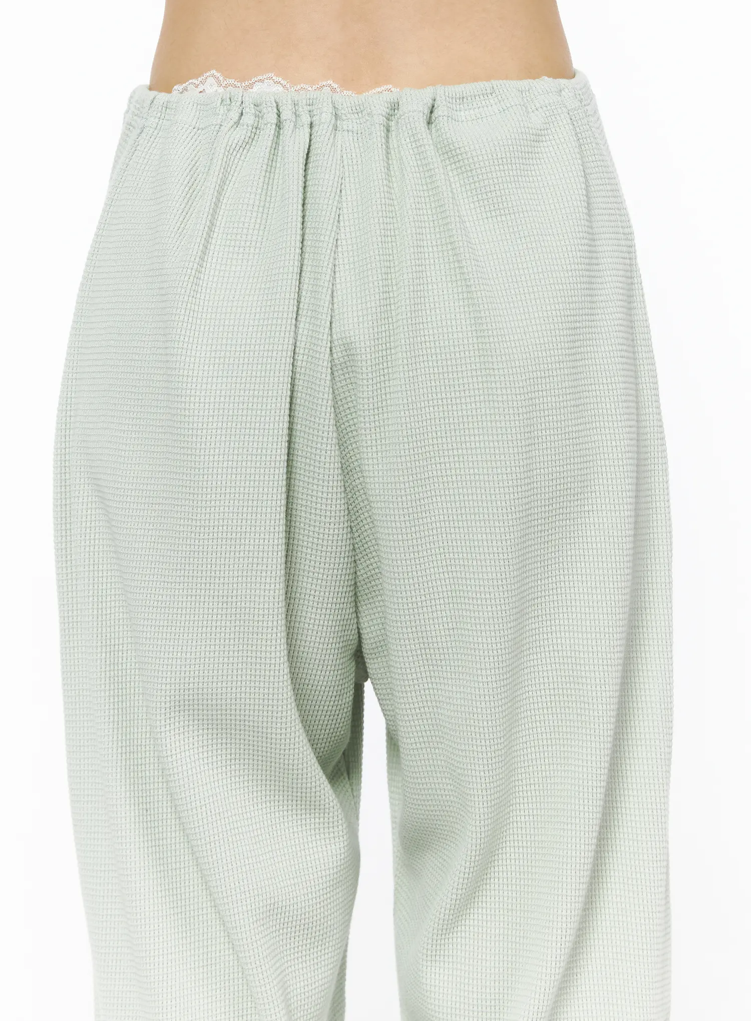 Waffle Graphic Print Sweatpants CU511 - Image 7