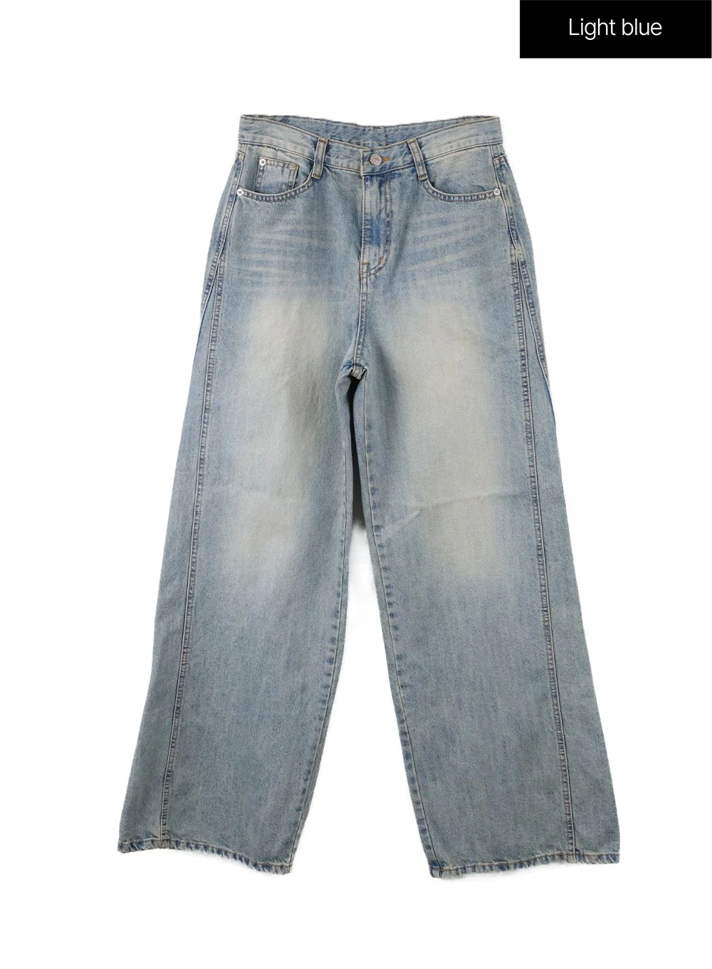 Washed Baggy Jeans CF416 - Image 6