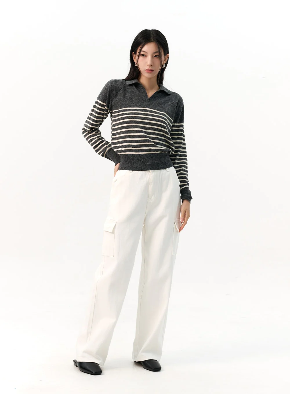Wide Fit Cargo Pants IO320 - Image 3