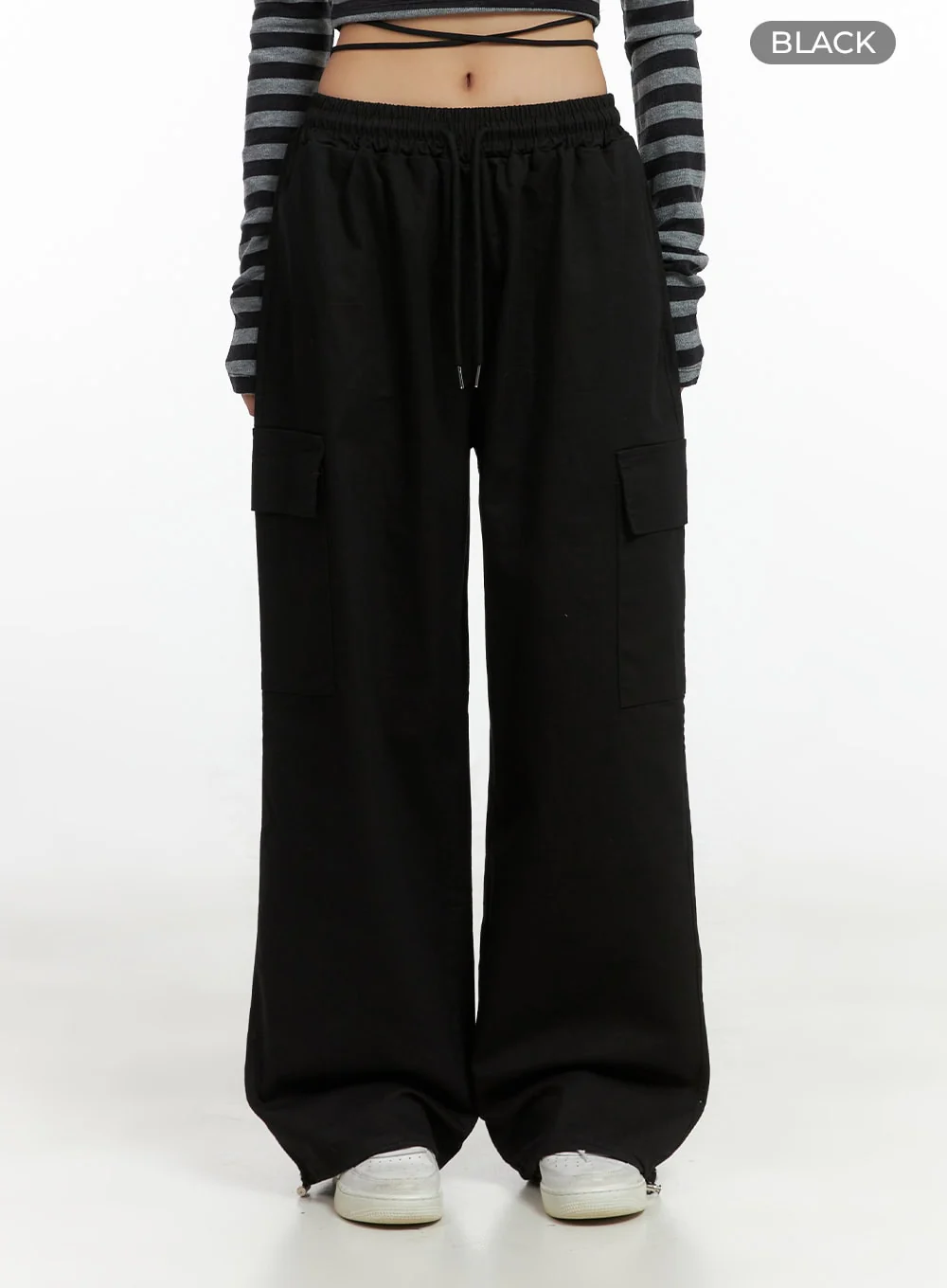 Wide Leg Cargo Pants CO414 - Image 17