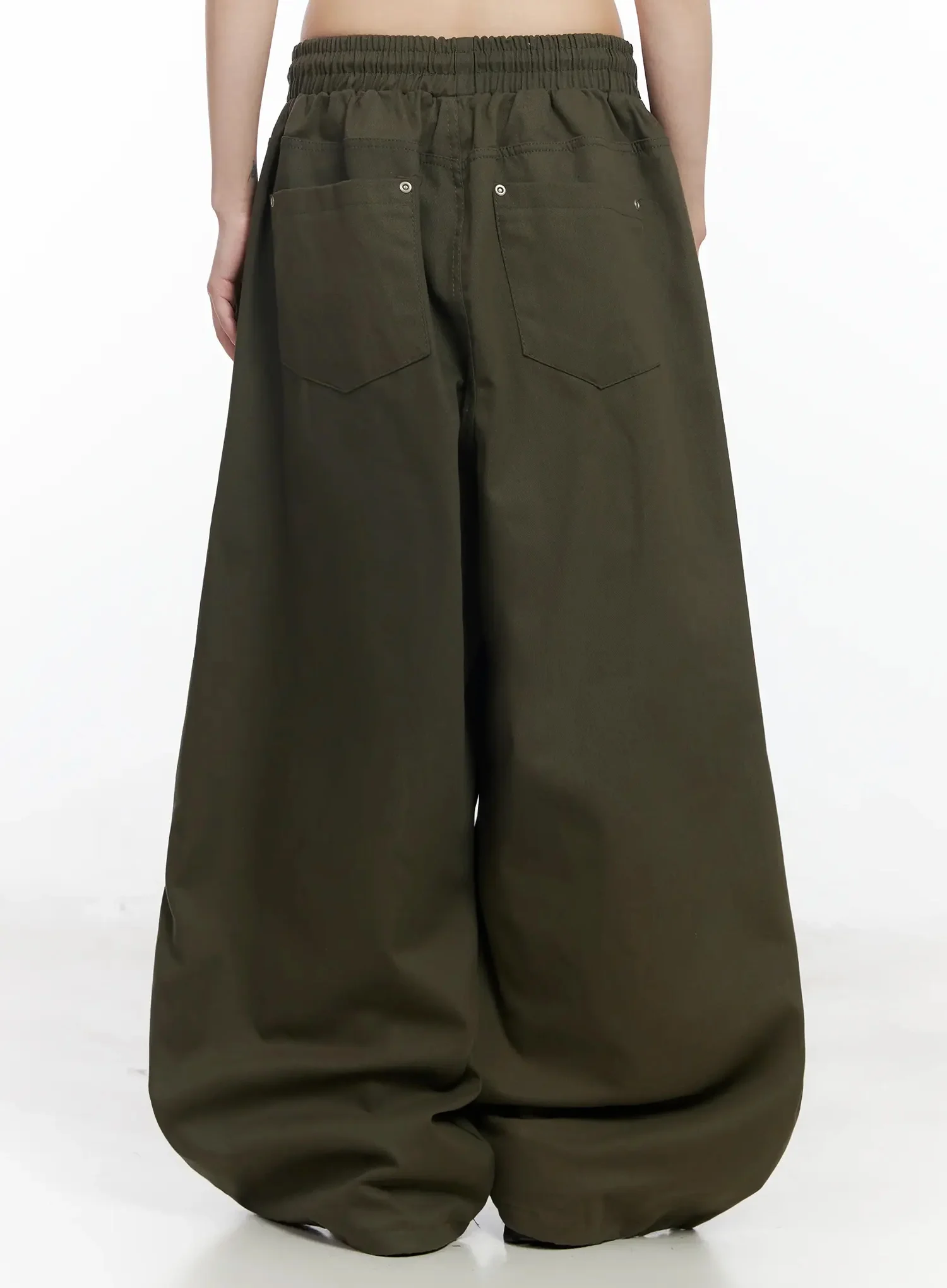 Wide Leg Cargo Pants F516 - Image 11