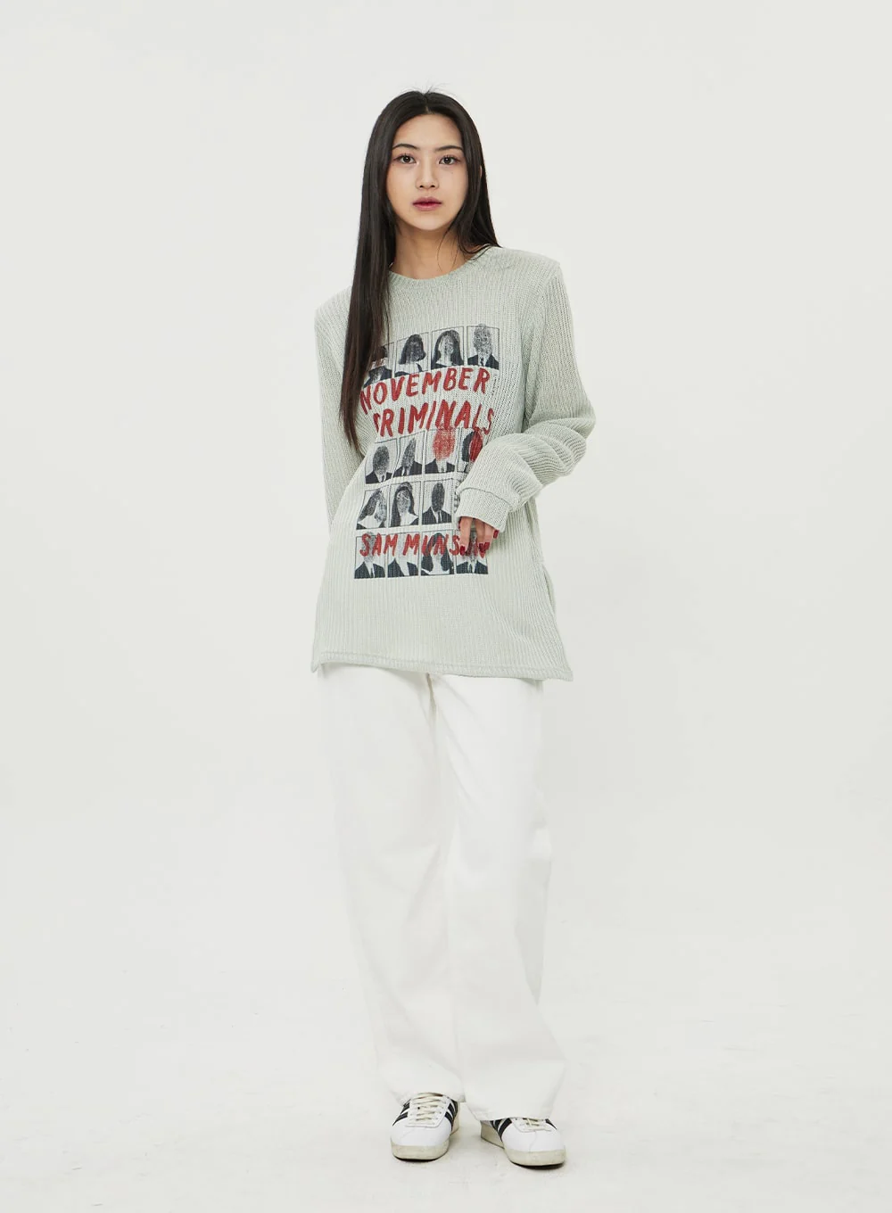 Wide Leg Cotton Pants BF316