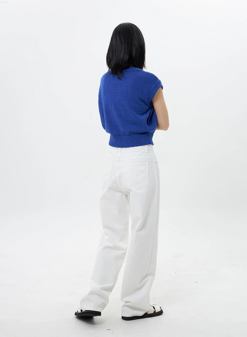 Wide Leg Cotton Pants OY304 - Image 4