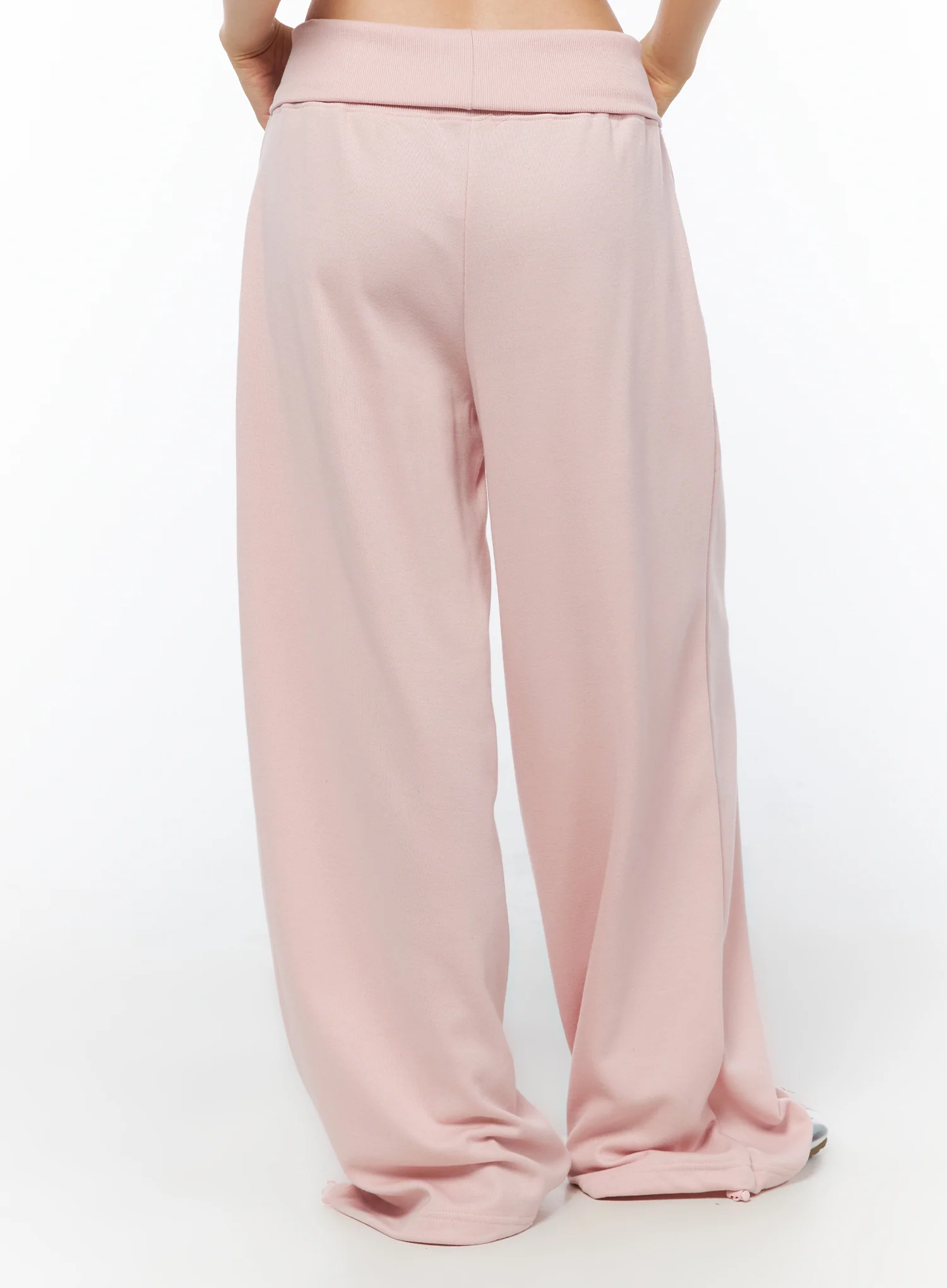Wide Leg Foldable Sweatpants IU516 - Image 4