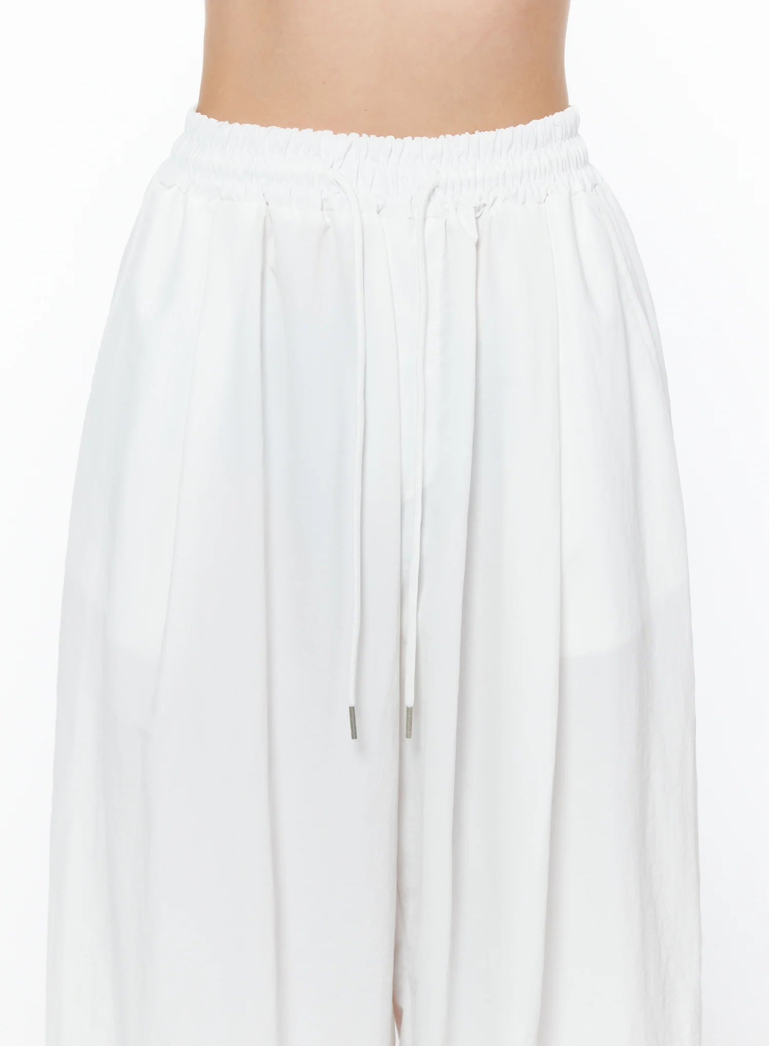 Wide Leg Jogger Pants IU519 - Image 3
