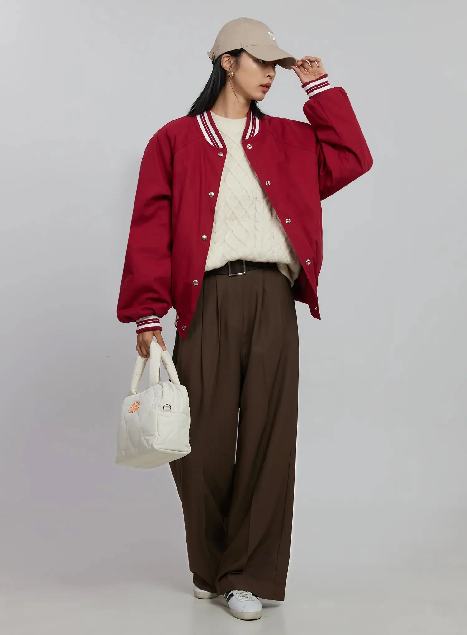 Wide-Leg Pin-Tuck Trousers ID516 - Image 14