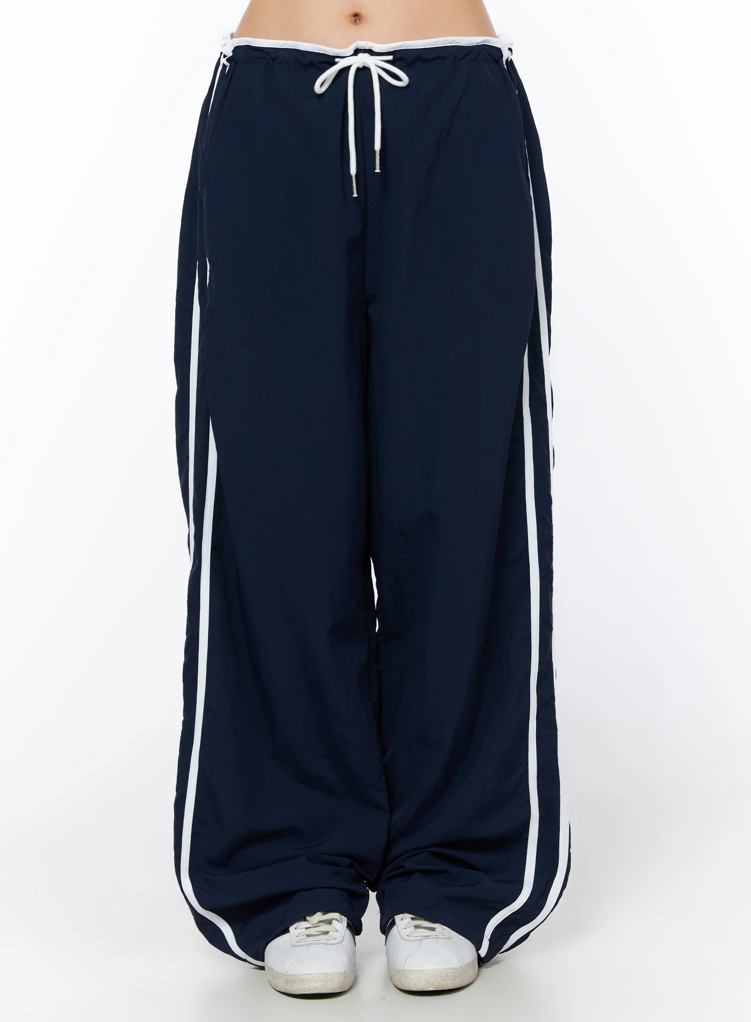Wide Leg Stripe Track Pants IU516 - Image 3