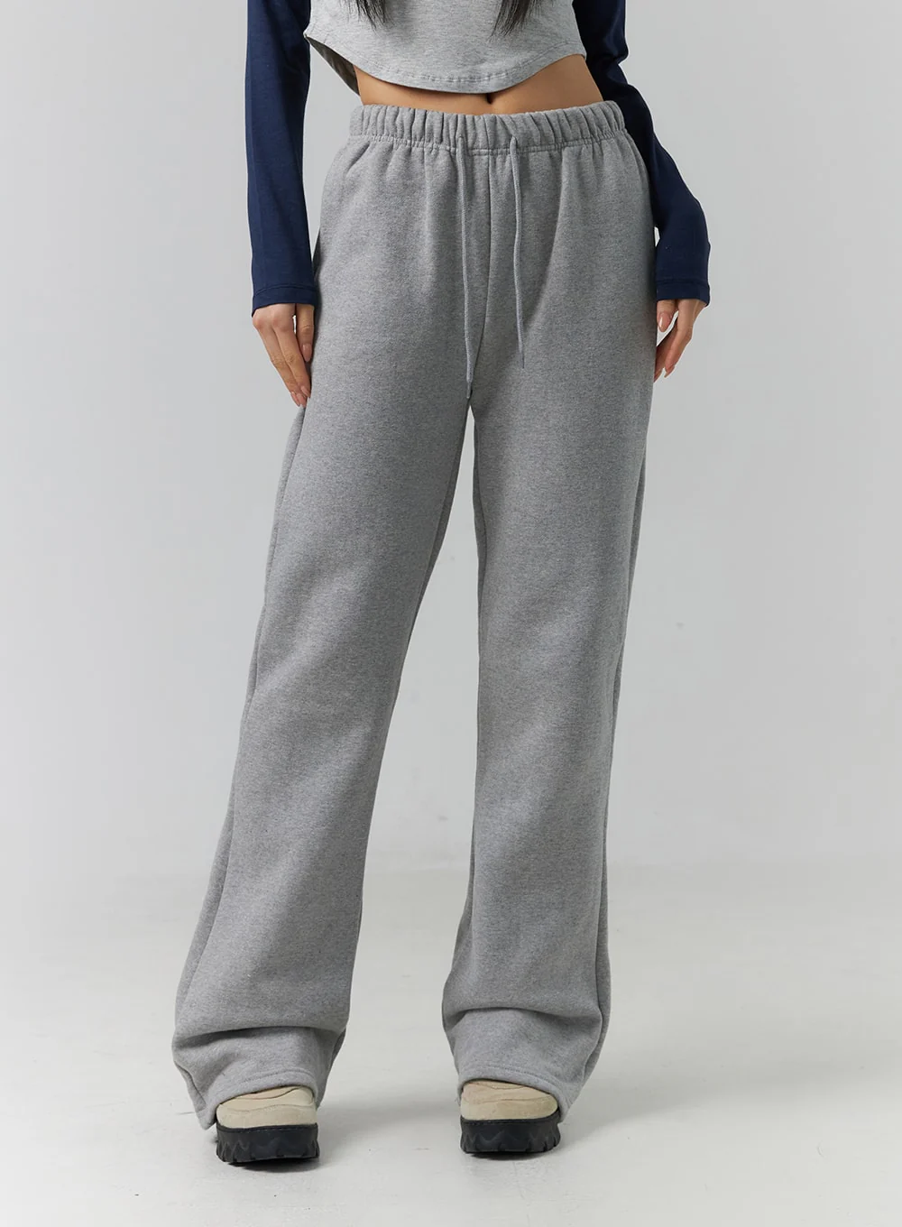 Wide Leg Sweatpants Basic ID305 - Image 2