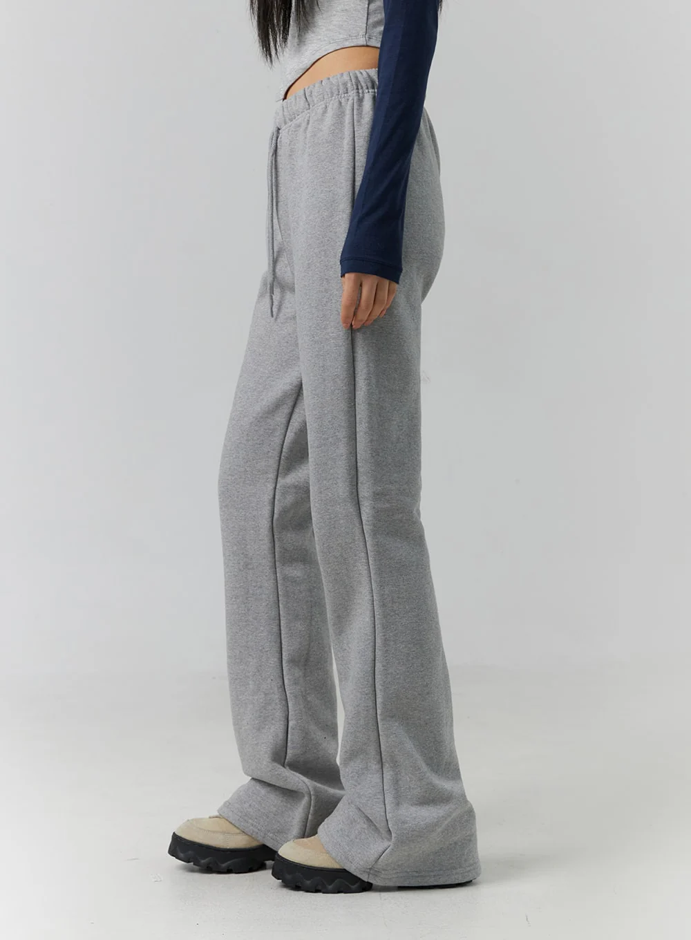 Wide Leg Sweatpants Basic ID305 - Image 4