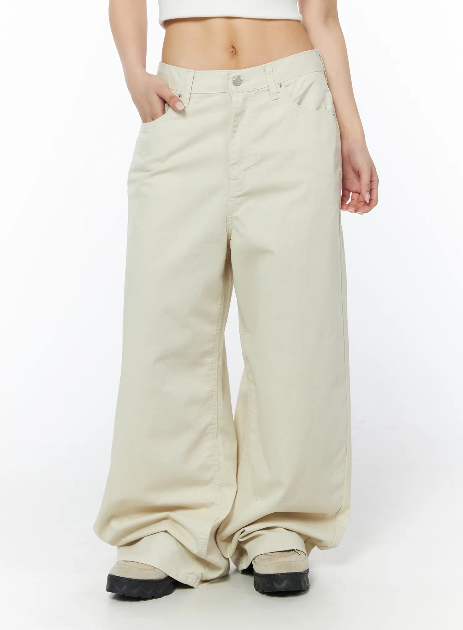 Wide Leg Trousers CY522 - Image 2