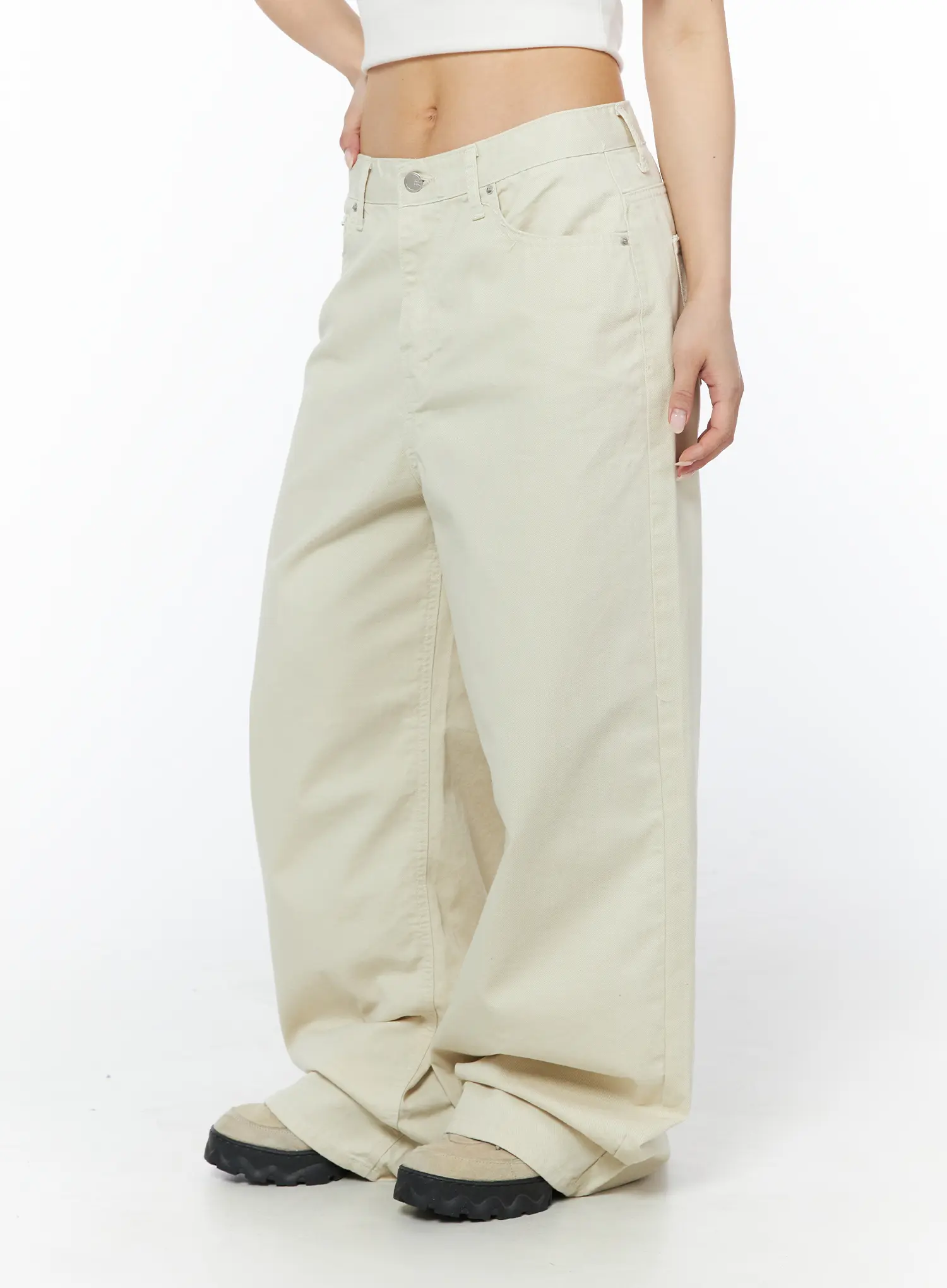 Wide Leg Trousers CY522 - Image 3