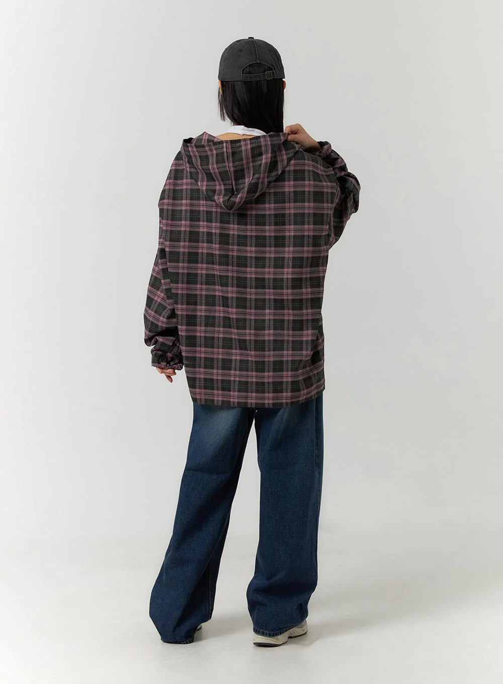 Wide Leg Washed Denim Jeans CF407 - Image 7