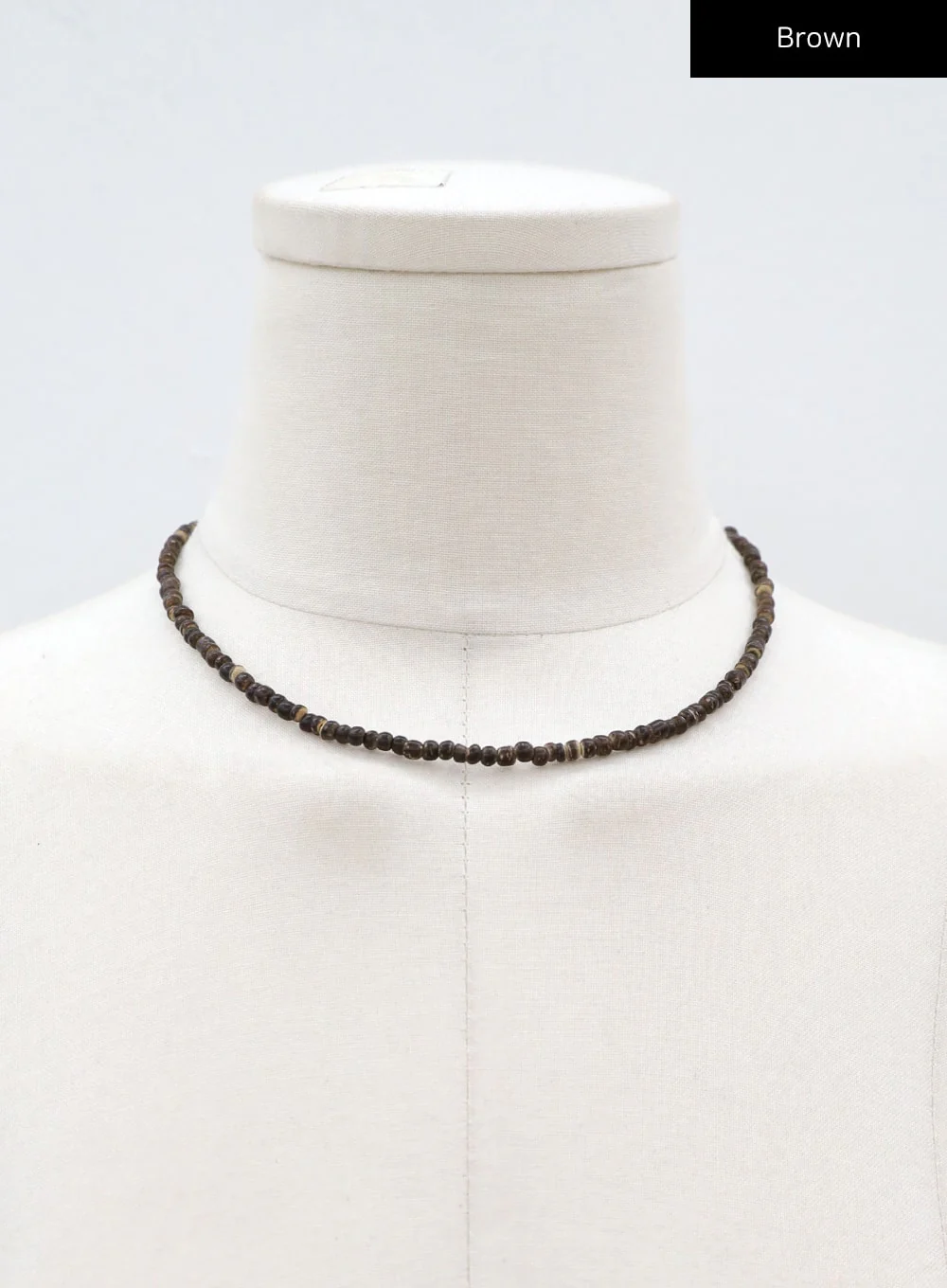 Wooden Beaded Necklace CJ22 - Image 6