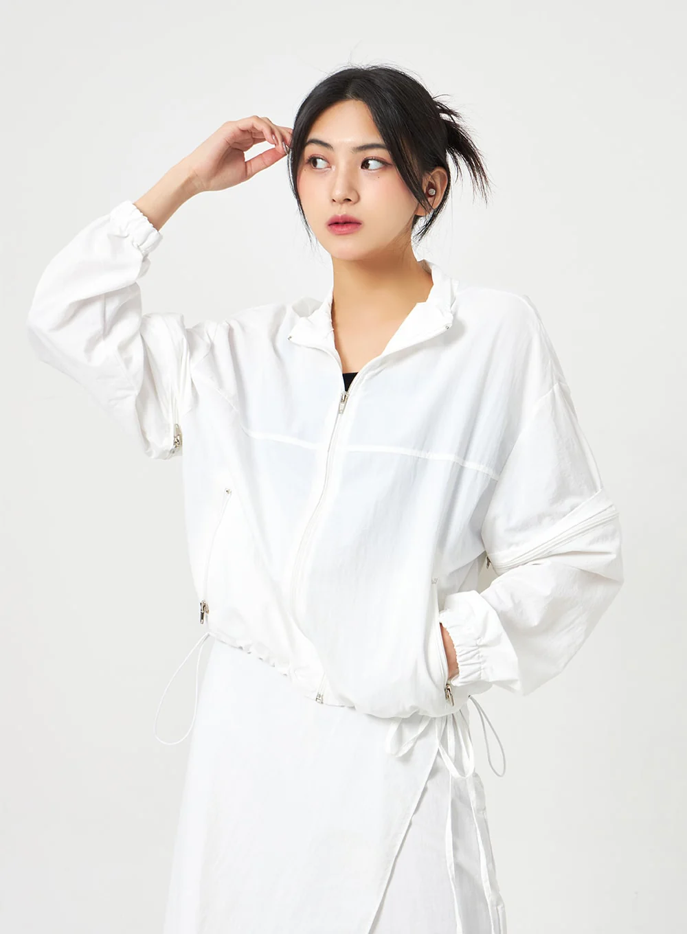 Wrapped Nylon Pants BA311 - Image 9