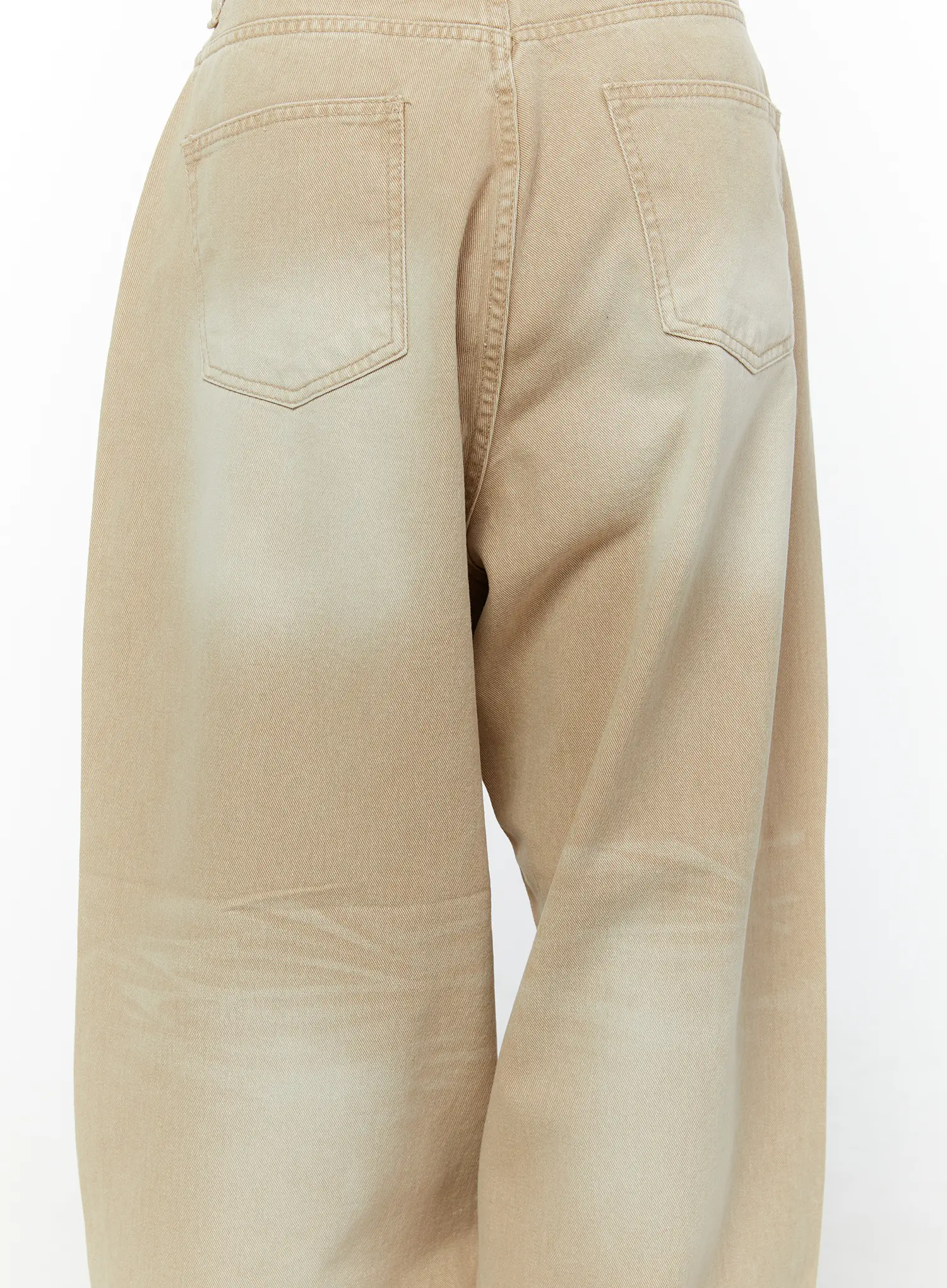 Zyra Brushwashed Wide Leg Jeans CY521 - Image 5